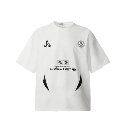 Unisex T-Shirts GRAILZ/YProject Vintage Loose Short Sleeves