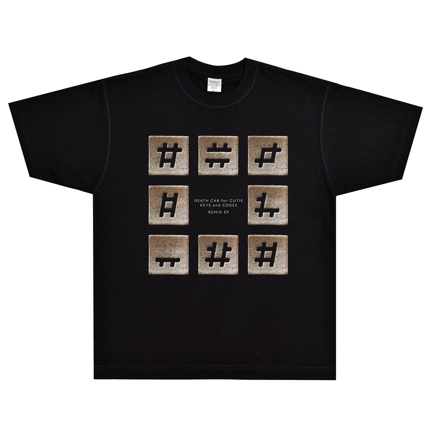 Rock Star T Shirt Death Cab for Cutie T-shirt Rock Band American Retro Loose Short Sleeve