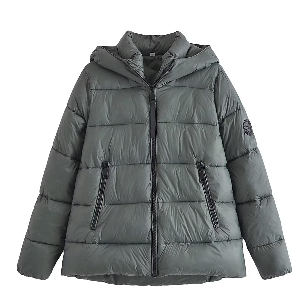 Women Cotton Coat Winter Preppy Style Casual Jacket