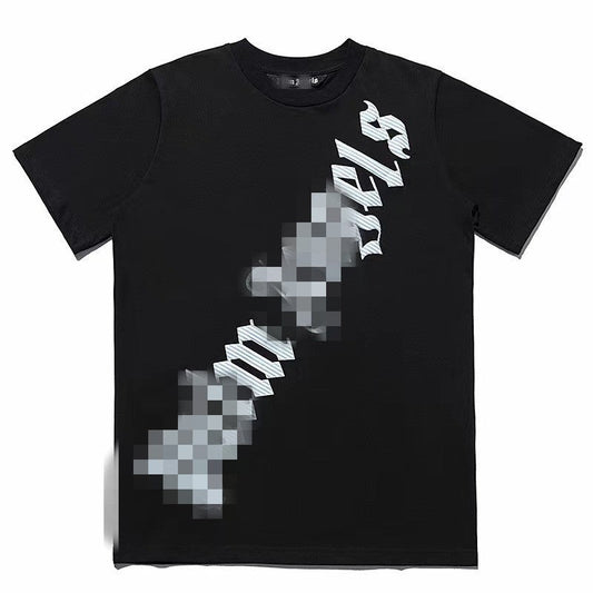 Palm Angle T Shirts Female Print Couple Loose Leisure Half Sleeve