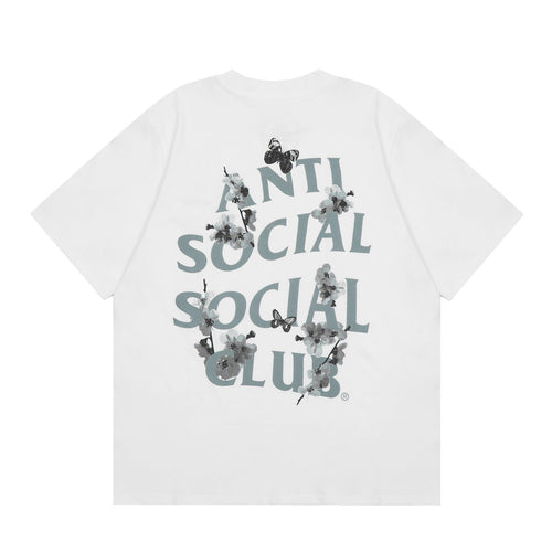ANTI SOCIAL CLUB T-Shirt Casual Short Sleeve T-Shirt