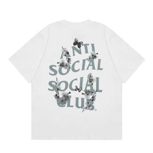 ANTI SOCIAL CLUB T-Shirt Casual Short Sleeve T-Shirt