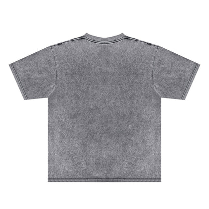 Purple Brand Distressed T Shirts Short Sleeve