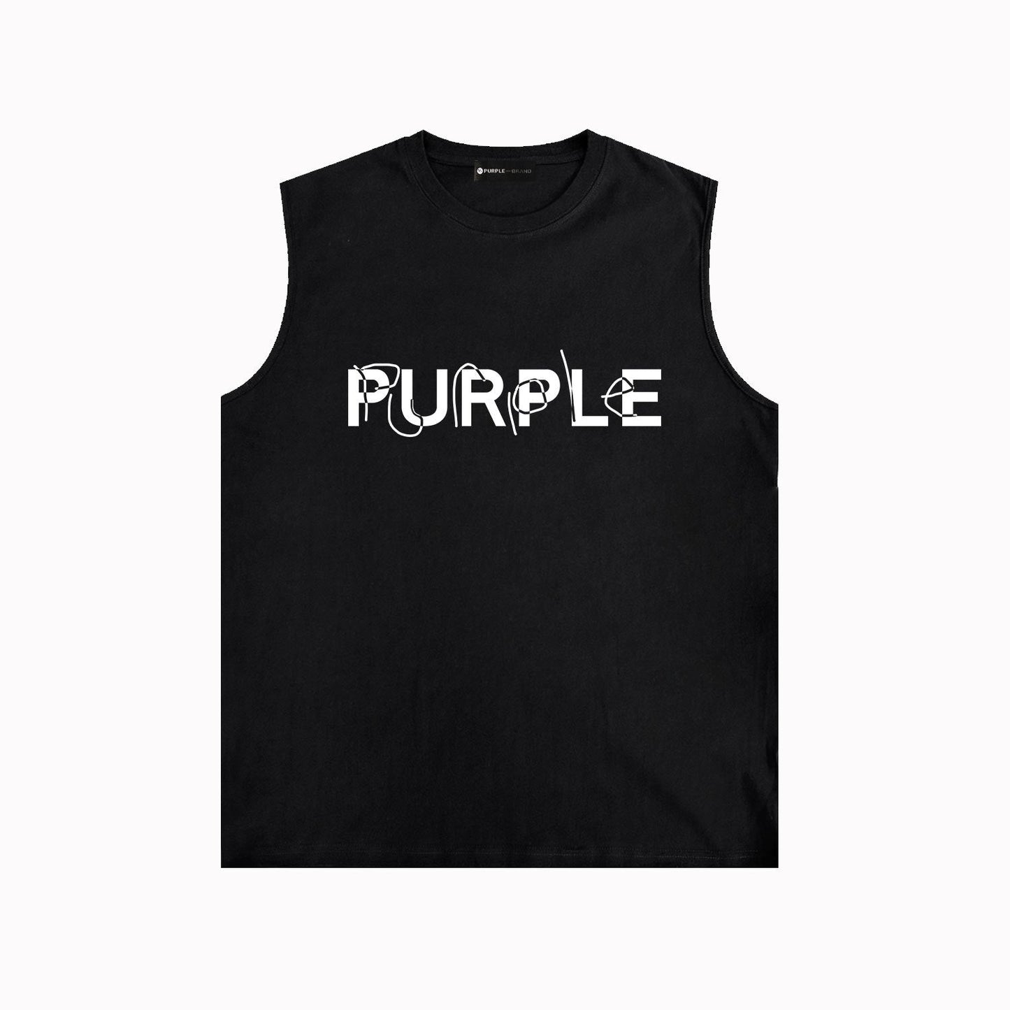 Purple Brand Tank T Shirts Sleeveless T-shirt Vest
