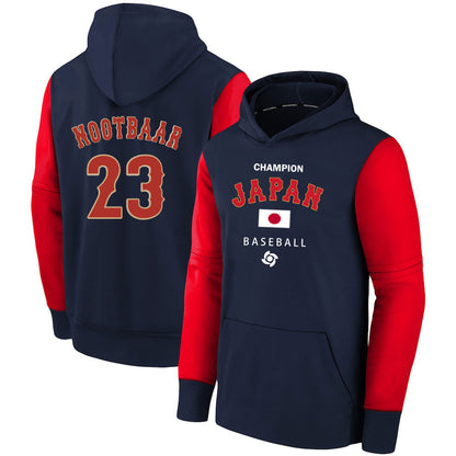 MLB Hoodie WBC Japan Shohei Otani 1 sweater baseball jersey hoodie (Part 2)