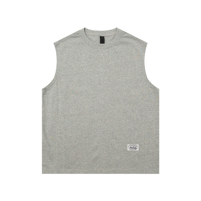 Women Vest Cotton Sports Vest Loose Sleeveless Basketball T-shirt