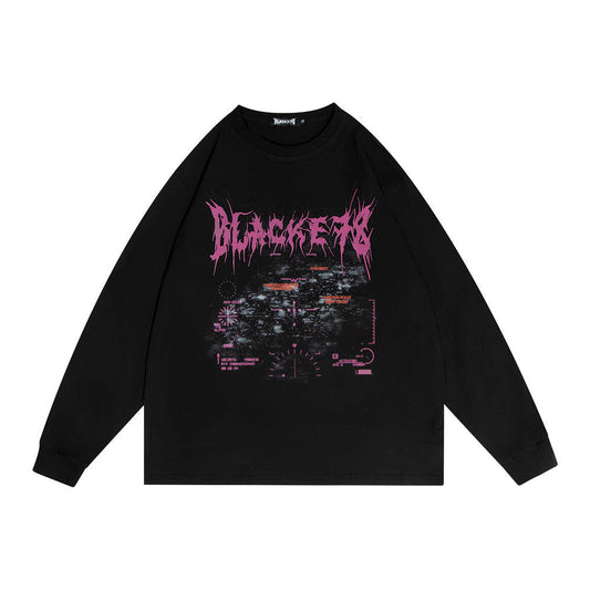 Men Long Sleeve T-Shirt Personalized Printing