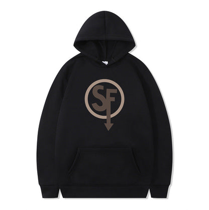 Sally Face Hoodie Classic Logo Brushed Hoody Leisure Sports