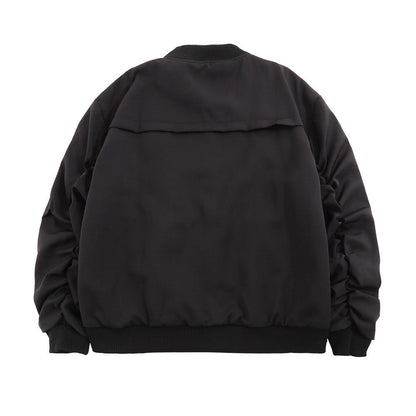 Men Jacket Coat Jacket Men's Autumn and Winter Loose Boxer Brooch Coat