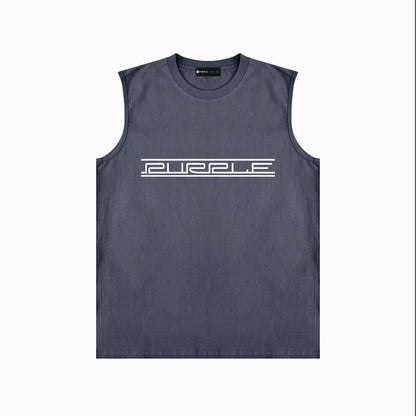Purple Brand Tank T Shirts Sleeveless T-shirt Vest