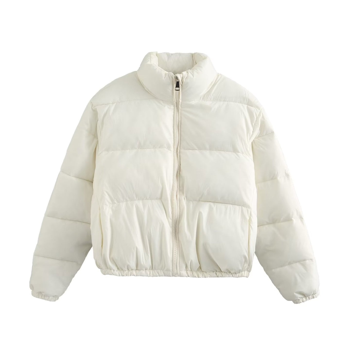 Women Cotton Coat Fashion Stand Collar Coat