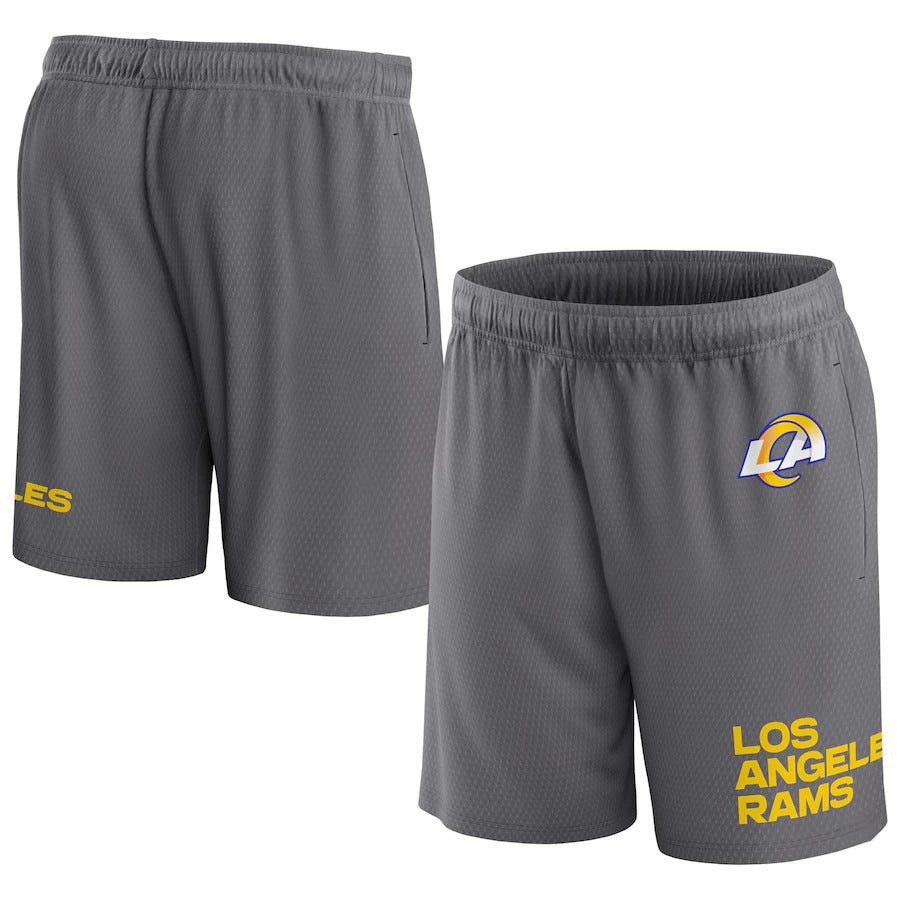 NFL Shorts Summer Beach Pants Mesh Sports Basketball Shorts Men's NFL
