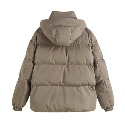 Women Cotton Coat Casual Removable Padded Jacket