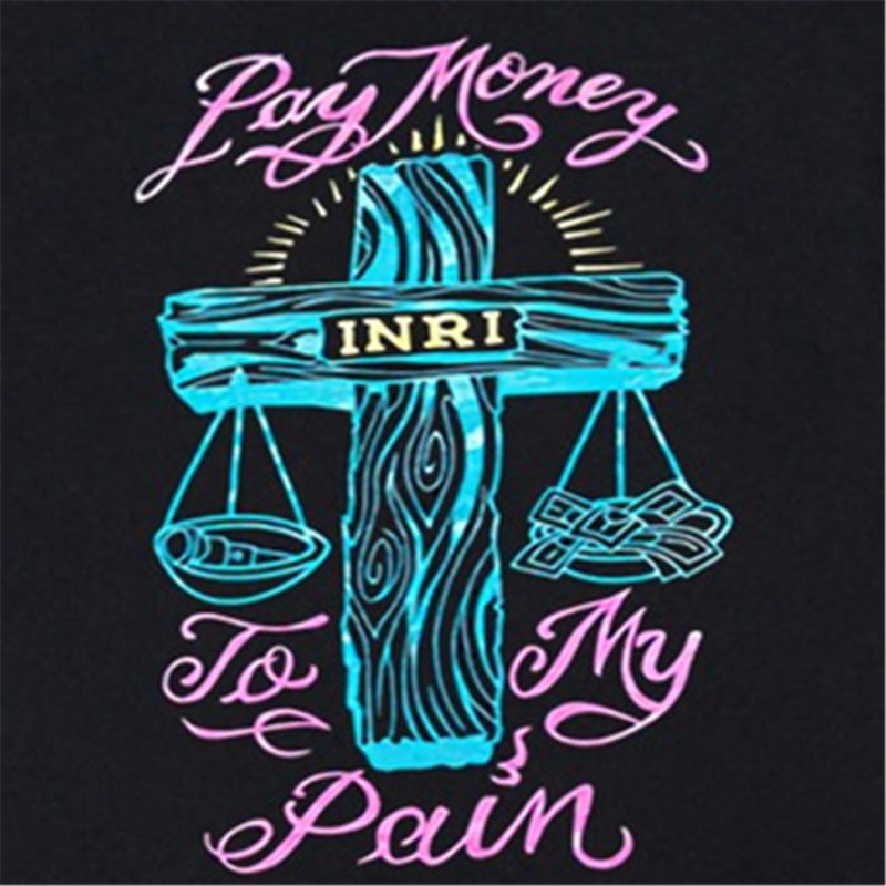 Rock Star T Shirt PTP Band Pay Money to My Pain Personalized Printed Loose Version T-shirt