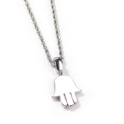 Jewelry Zircon Fatima Hand Pendant Hip Hop Rap rapper St. Valentine's Spectrum Far East