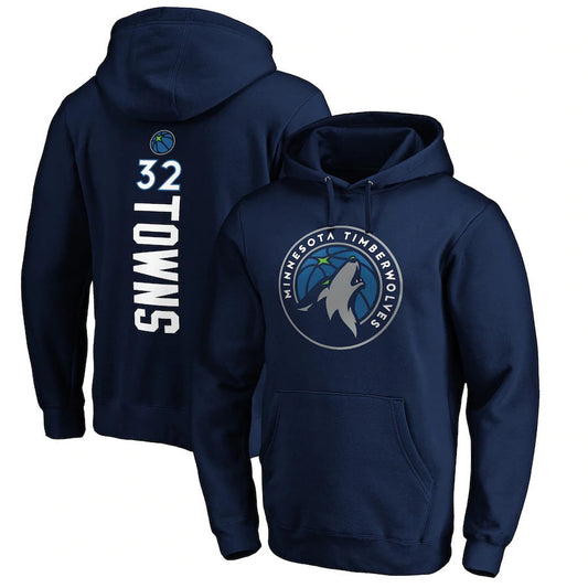 NBA Hoodie Men's Casual Sports Sweater NBA Timberwolves Basketball Suit Hoodie