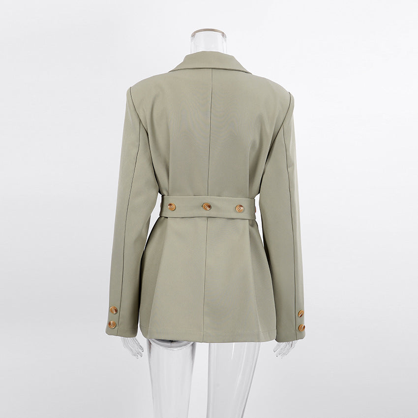 Women Trench Coat Autumn and Winter Suit Loose Casual Jacket