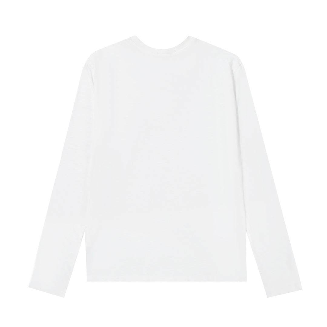 Ralph Lauren Coat LF Home Ralph Lauren Embroidered Small Label Henley Shirt Button Top Long Sleeve Casual