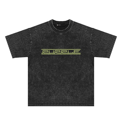 Purple Brand Distressed T Shirts Short Sleeve