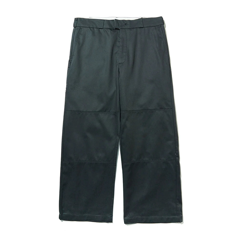 Men Sweatpants Simple Solid Color Straight Cargo Pants Loose Wide Leg Casual Trousers