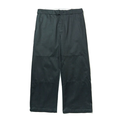 Men Sweatpants Simple Solid Color Straight Cargo Pants Loose Wide Leg Casual Trousers