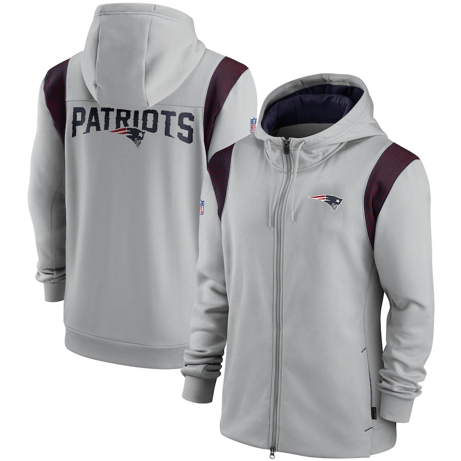 NFL Hoodie Outdoor Sports Men's Cardigan Hooded NFL Football