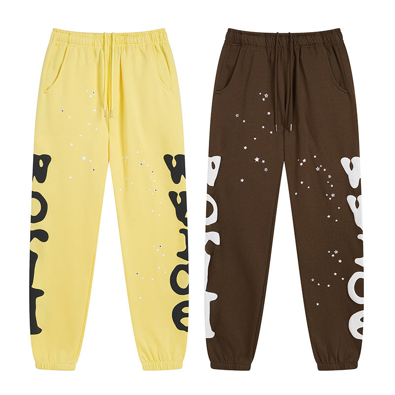 Sp5der Sweatpants Couple Sweatpants Trousers