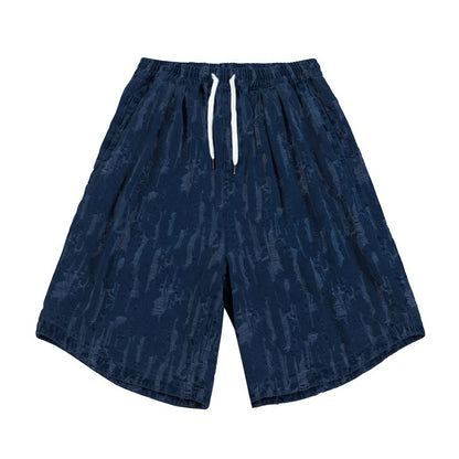 Unisex Shorts Loose Casual Pants Denim Shorts