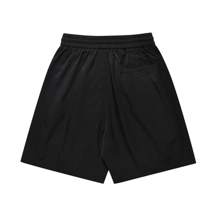 Men Shorts Multi-Pocket Workwear Shorts Loose Sports