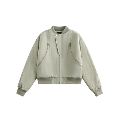 Unisex Coat Baseball Uniform Pilot Jacket Men and Women Loose