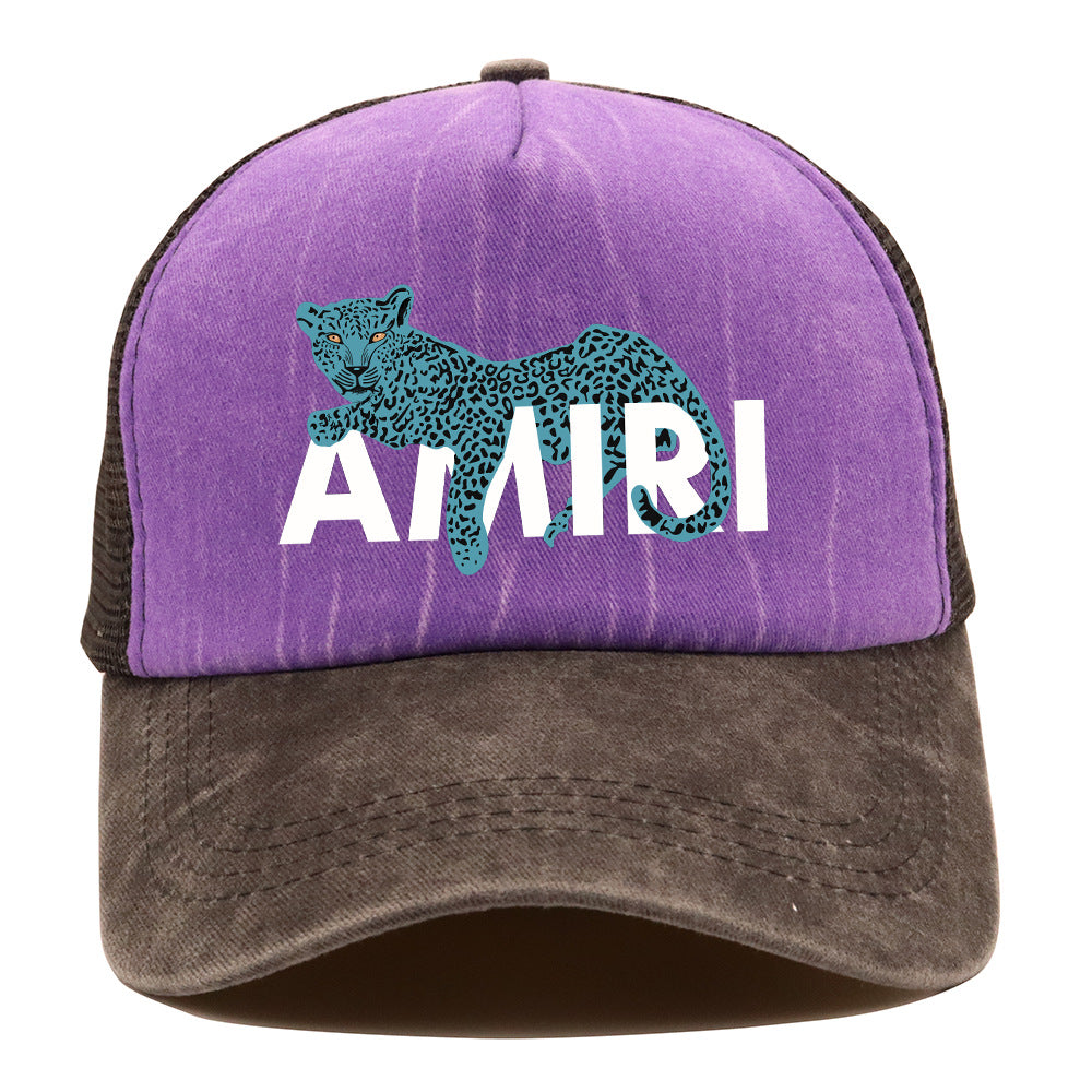 Amiri Hat Cap Summer Outdoor Breathable Mesh Cap Sunshade