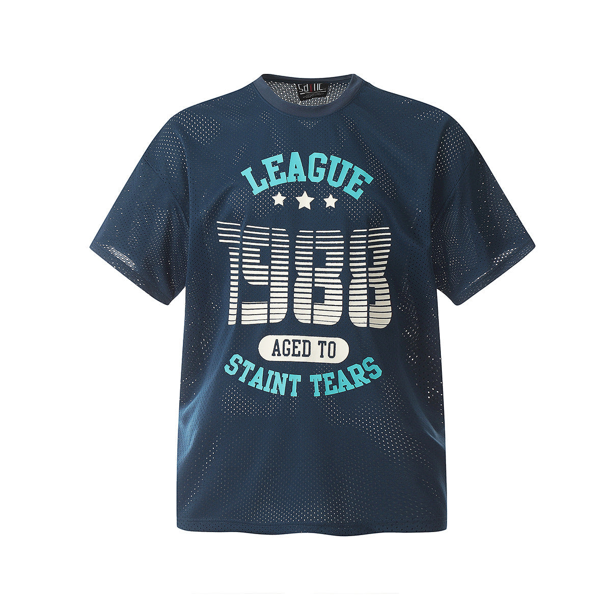 Unisex T-Shirts Vintage Saint Michael Loose Mesh T-Shirt