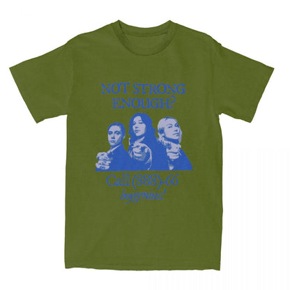 Men Women Not Strong Enough Boygenius T Shirts