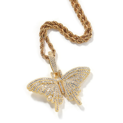 Jewelry mini butterfly pendant necklaceNecklaces Crosses Spectrum Necklaces Animal