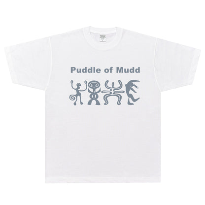 Rock Star T Shirt Puddle of Mudd T-shirt Rock Band American Street Cartoon Loose