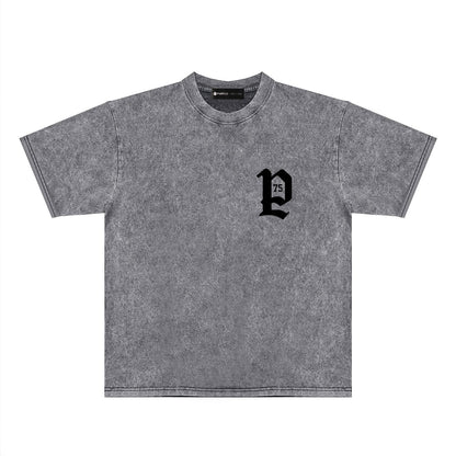 Purple Brand Distressed T Shirts Short Sleeve