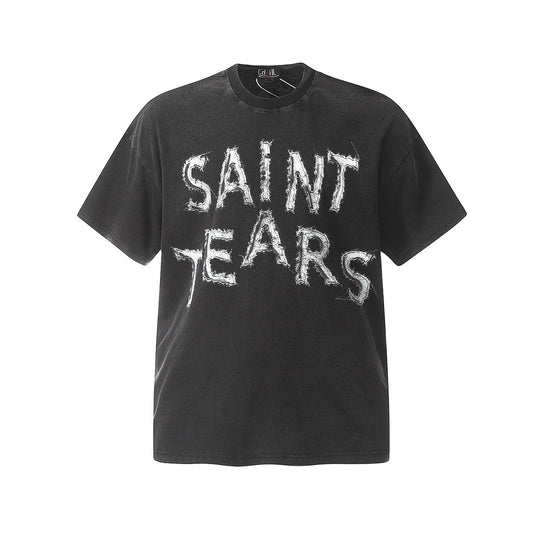 Unisex T-Shirts Saint Michael Vintage Old Loose T-Shirt