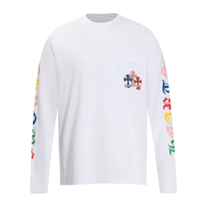 Chh Chrome Heart Long Sleeve Shirt Unisex Fashion Loose Long Sleeve Shirt