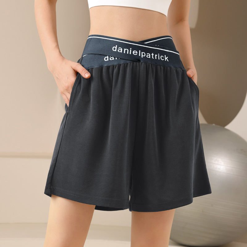 Women Yoga Sports Shorts plus Size Loose Quick-Drying Running Fitness