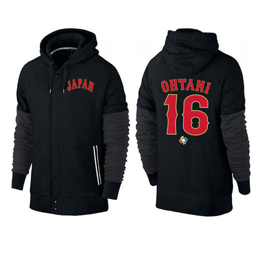 MLB Hoodie WBC Japan Shohei Otani 1 sweater baseball jersey hoodie (Part 2)