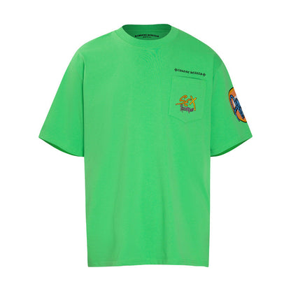 CHH Chrome Heart T Shirts Croix Sex Records Graffiti Short Sleeve