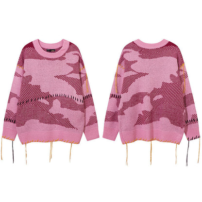 Women Sweater Spider Jacquard Sweater Sweater