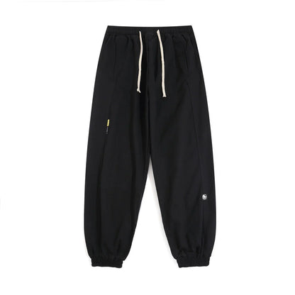Men Sweatpants Solid Color Sports Overalls Men's Loose Casual Jogger Pants