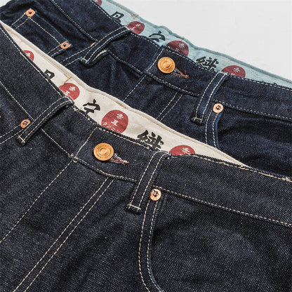 Men Jeans Retro Loose Casual Tooling