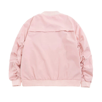 Men Jacket Coat Jacket Men's Autumn and Winter Loose Boxer Brooch Coat