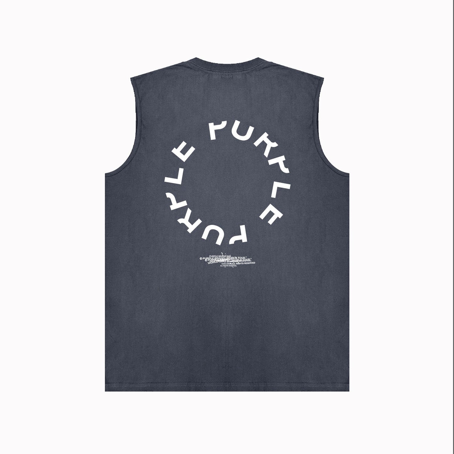 Purple Brand Tank T Shirts Sleeveless T-shirt Vest