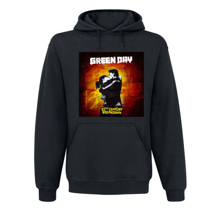 Green Day Hoodie Rock Loose
