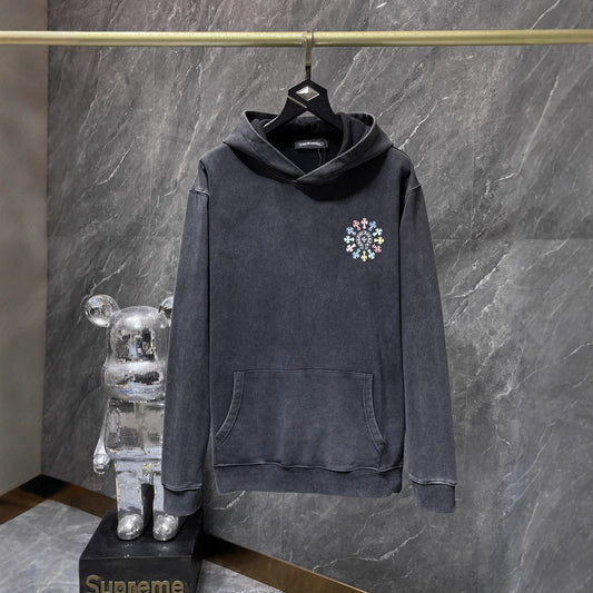 CHH Chrome Heart Hoodie Chrome Heart Chrome cotton terry zipper pullover hooded