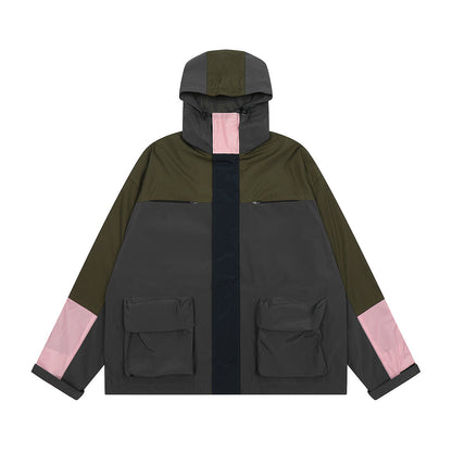 Unisex Coated Grailz Loose Jacket