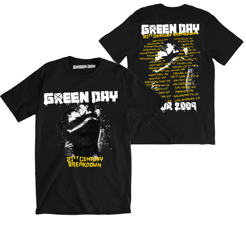 Green Day T Shirt The Kiss